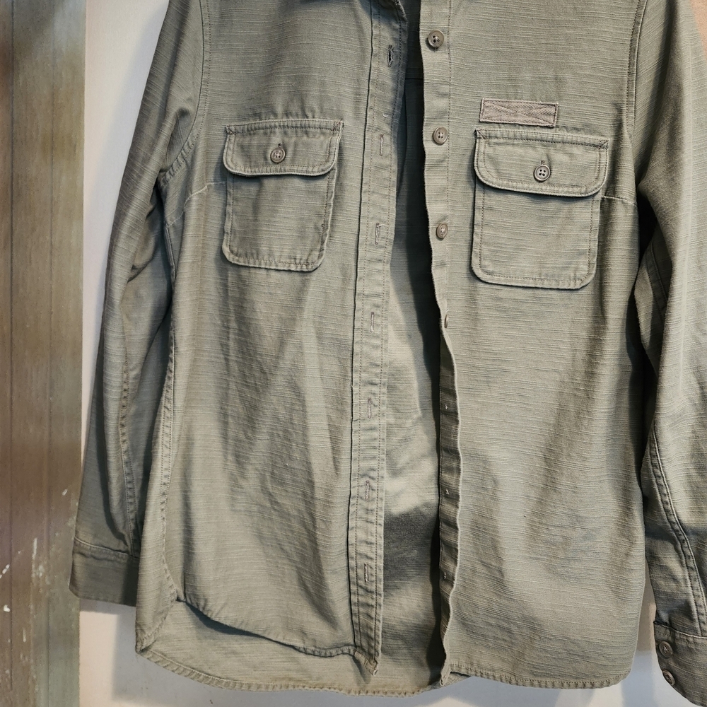 J. Crew Olive Green Shirt Jacket
